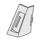 【純正品・新品】 【シャープ】 SHARP 　インテリアホン用　メモリースティック用メモリーカードスロットカバー＜ブラウン系＞（1421100754）