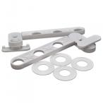 ベランダ物干し金物延長　ポールアップ