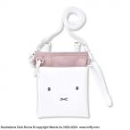  Miffy 3WAY soft авторучка сумка лицо розовый бежевый ST-CNMF0006