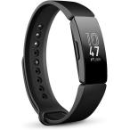 Fitbit Inspire スマートウォッチ フィットビット フィットネストラッカー ブラック FB412BKBK 輸入品