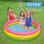 ショッピングビニールプール インテックス ビニールプール サンセットグロープール 147×33cm 家庭用プール INTEX Sunset Glow Pool U-5197 57422