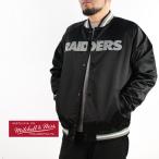 MITCHELL & NESS LIGHTWEIGHT SATIN JACKET OAKLAND RAIDERS ミッチェル＆ネス スタジャン ライトウェイトサテンジャケット オークランドレイダース