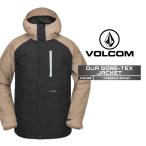 ショッピングボルコム 2024-25 VOLCOM DUA GORE-TEX JACKET Chestnut Brown ボルコム スノーボード ウェアー ジャケット ゴアテックス メンズ 24-25 日本正規品
