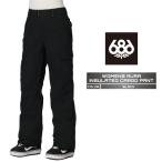 ショッピングスノーボード ウェア レディース 2025-26 686 WOMENS AURA INSULATED CARGO PANT Black シックスエイトシックス スノーボード ウェア パンツ レディース 25-26 日本正規品