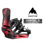 2025-26 BURTON MEN'S CARTEL X Black Red バートン カーテル エックス スノーボード ビンディング バインディング メンズ 日本正規品 25-26