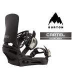 2025-26 BURTON MEN'S CARTEL Black バートン カーテル スノーボード ビンディング バインディング メンズ 日本正規品 25-26
