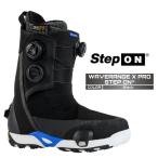 2025-26 BURTON MEN'S WAVERANGE X PRO STEP ON Black バートン ウェーブレンジ エックス プロ ステップオン ブーツ メンズ 日本正規品 25-26 予約商品