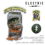 ELECTRIC HIROTTON COLLABORATION STICKER L Beer Can / Botanical / Raiden электрический стикер наклейка 2026SS Япония стандартный товар 