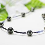 パール ステーションネックレス 南洋 タヒチ 黒蝶真珠 約11.2-14.2mmX13 結婚式 クリスマス Xmas プレゼント 卒業式 母の日