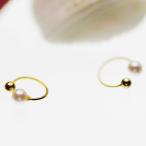 真珠 ピアス 国産 アコヤ真珠 パール 約3.0mm ゴールド