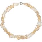 パール ネックレス冠婚葬祭 結婚式 高級 淡水真珠 ナチュラルカラー 3連ネックレス 5-6mm 45cm レディース 人気