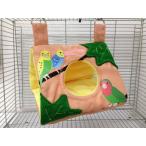 Rainbow なかよしバードさんかくトンネル（S）インコ オウム 鳥 ベッド バード テント おもちゃ