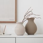 フラワーベース 花瓶 北欧 ドライフラワー 造花専用 セラミック おしゃれ シンプル 北欧モダン 韓国インテリア