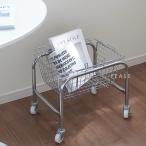 バスケット＆キャスター付きバスケットカート  セット カゴ置き 収納 整理 無機質 おしゃれ 韓国インテリア