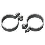  специальная цена осталось 1 шт 2in muffler комплект зажимов хром 