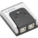  Elecom USB переключатель ручной 2 порт U2SW-T2[ б/у прекрасный товар ]