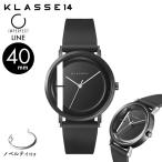 KLASSE14 クラスフォーティーン クラス14  Imperfect LINE Black 腕時計  40mm シリコン製ストラップ レザーストラップ WIM21BK018M