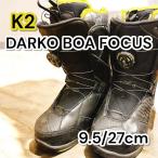 K2 сноуборд ботинки DARKO BOA FOCUS 27cm черный 