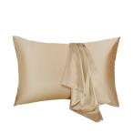 Ponrio ライセル繊維 環境に優しい人工繊維 シルク枕カバー まくらカバー 片面シルク 43×63cm 封筒式枕カバー シルクピローケース テンセル 洗える