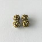  резина запонки (Knot Cuff Links кафф links Raver запонки запонки кнопка ) / оливковый × шампанское 