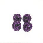  резина запонки (Knot Cuff Links кафф links Raver запонки запонки кнопка ) / лиловый × черный 