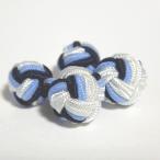  резина запонки (Knot Cuff Links кафф links Raver запонки запонки кнопка ) / белый × Sky голубой × темно-синий 