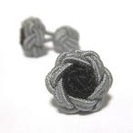  цветок узел резина запонки (Knot Cuff Links кафф links Raver запонки запонки кнопка ) жемчуг серый × черный 