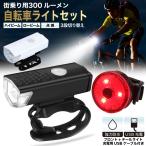 ショッピング充電 自転車ライト 自転車用ライト テールライト付 防水 USB充電式 小型 後付け 明るい 子供 LED 通勤通学 夜間 前ライト コンパクト 軽い 軽量 回転式 簡単着脱