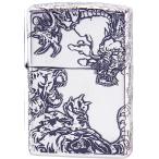 ZIPPO 五面龍虎 シルバーイブシ