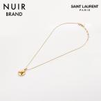 イヴ・サンローラン YVES SAINT LAURENT ネックレス フラワー ゴールド