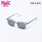プラダ PRADA サングラス クリアフレーム グレー【中古】