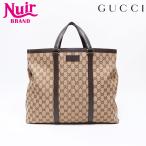 グッチ GUCCI トートバッグ GGキャンバス トラベルバッグ ベージュ