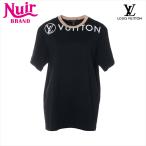 ルイ・ヴィトン LOUIS VUITTON 半袖Tシャツ 21AW コットン RW212W ブラック