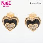クリスチャンディオール Christian Dior イヤリング ハート ゴールド