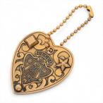 グッチ GUCCI キーホルダー ハート ゴールド