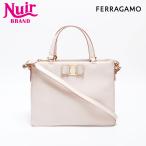 サルヴァトーレフェラガモ Salvatore Ferragamo ショルダーバッグ ヴァラ 2way レザー ピンク【中古】