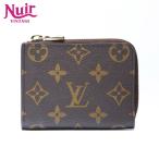 ルイ・ヴィトン LOUIS VUITTON コインケース ポルトフォイユ ノア コンパクト 財布 PVC ブラウン【中古】