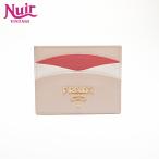 ショッピングプラダ プラダ PRADA カードケース レザー ピンク【中古】