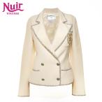 シャネル CHANEL ジャケット 2005年 エンブレム 40 プラダを着た悪魔 ホワイト【中古】