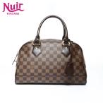 ショッピングダミエ ルイ・ヴィトン LOUIS VUITTON ハンドバッグ 2006年製 ダミエ ドゥオモ ブラウン【中古】
