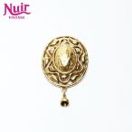 ショッピングイヴサンローラン イヴ・サンローラン YVES SAINT LAURENT ブローチ ベル ゴールド【中古】