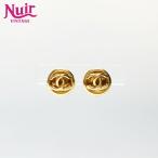 シャネル CHANEL イヤリング 1980s ココマーク ラウンド ゴールド【中古】