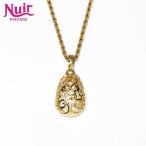 イヴ・サンローラン YVES SAINT LAURENT ネックレス ペンダント ゴールド【中古】