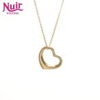 ティファニー TIFFANY&Co. ネックレス 750 18K YG オープンハート ゴールド【中古】