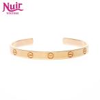 カルティエ CARTIER ブレスレット ラブ ブレス オープン バングル 750 K18 ゴールド【中古】