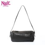 ミュウ ミュウ Miu Miu ショルダーバッグ 5NE851 ナッパレザー ロゴ ブラック【中古】