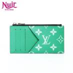 ショッピングヴィトン ルイ・ヴィトン LOUIS VUITTON カードケース コインカードホルダー グリーン モノグラム タイガラマ コンパクトウォレット グリーン【中古】