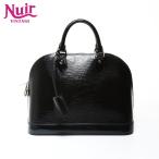 ショッピング2011 ルイ・ヴィトン LOUIS VUITTON ハンドバッグ 2011年製 エピ アルマ PM エレクトリック ブラック【中古】