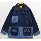 ビッグサイズ GALFY ガルフィ デニムジャケット カバーオール ワークジャケット ブルーデニム メンズ2XL相当(36384