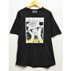 ヴィンテージ 90年代 渡辺美里 95年 10周年 ライブTシャツ 半袖Tシャツ フォト ブラック メンズL相当(37892